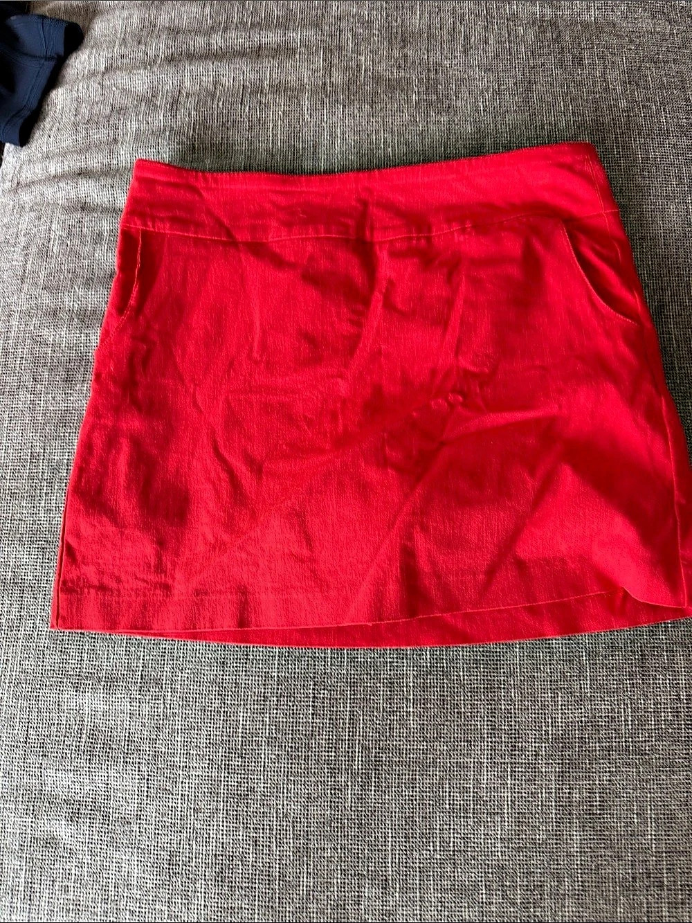 Zac & Rachel Pull-On Millennium Skort Red Mini Size 10